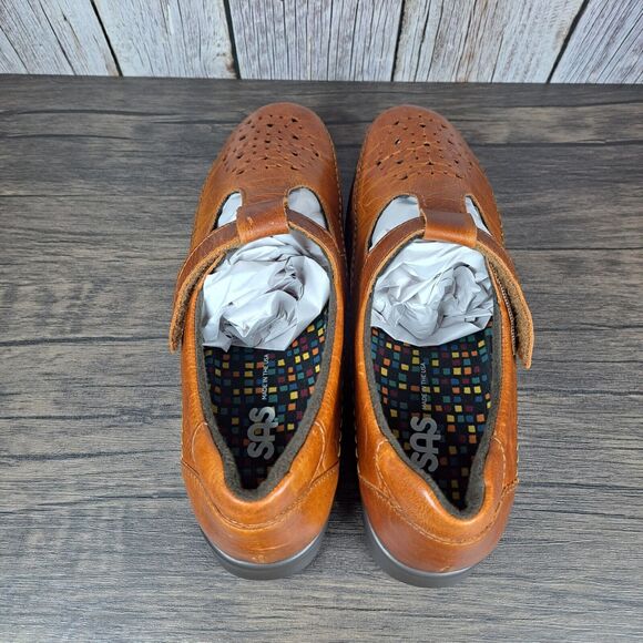 SAS Willow Chestnut Slip On Hook&Loop Tripad Comfort Shoes Women's Sz 9 N (VGC) - Picture 7 of 11